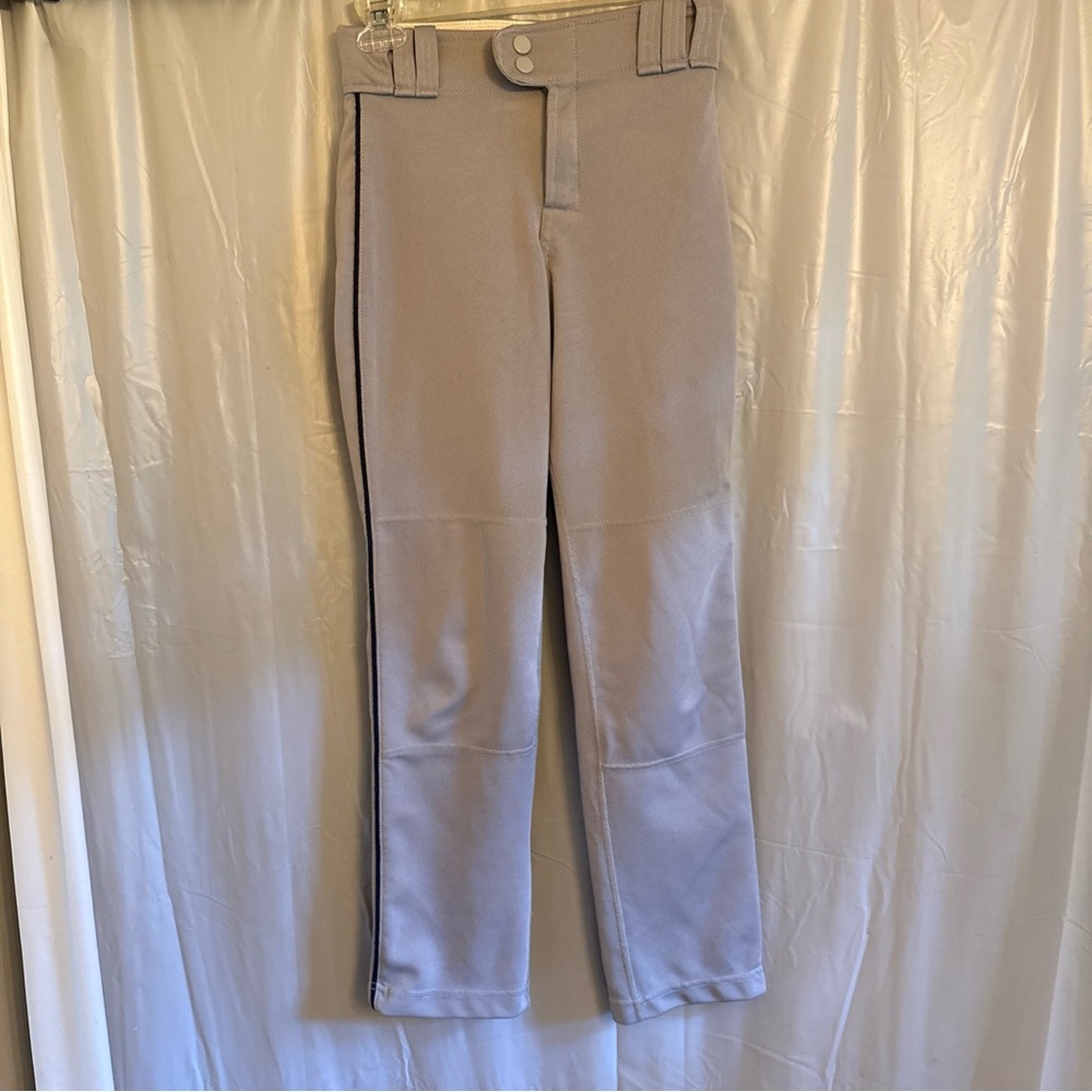 Johnny Mac’s Baseball /Softball Gray/Navy Piping Youth Medium pants